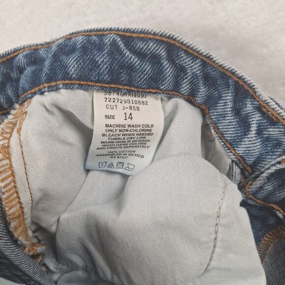 Faded Glory Women’s Blue Medium Wash Jeans. Size 14 - Picture 6 of 6